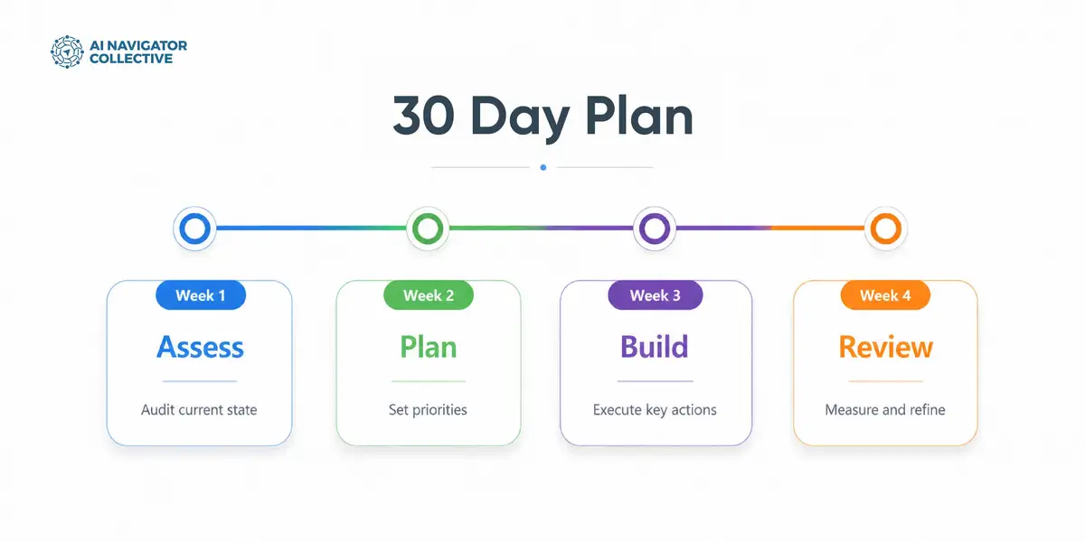 Your 30-day AI governance starter plan